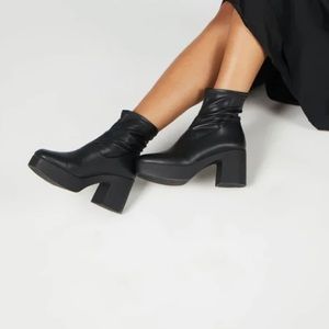 Intentionally Blank Marlowe Platform Sock Boot